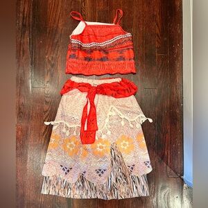 Moana Costume Size 7/8
